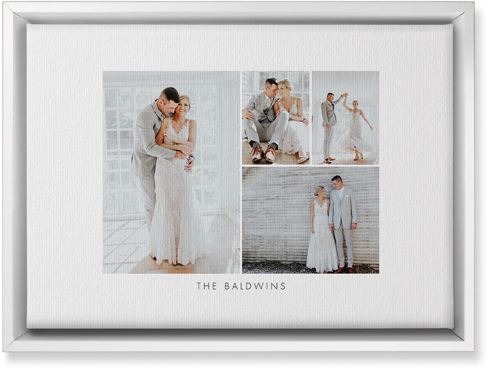 Four Corners Wall Art, White, Single piece, Canvas, 10x14, White