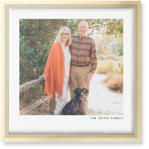 Modern Gallery of One Wall Art, Gold, Single piece, Canvas, 12x12, Multicolor, multi