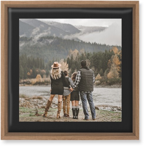 Simple Gallery of One Border Wall Art, Natural, Single piece, Canvas, 12x12, Multicolor, multi