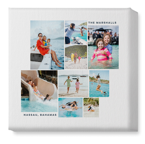 Gallery of Nine Wall Art, No Frame, Single piece, Canvas, 12x12, Multicolor, multi