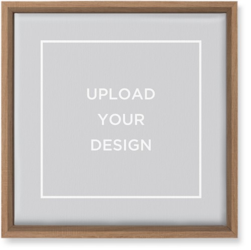 Upload Your Own Design Landscape Wall Art, Natural, Single piece, Canvas, 12x12, Multicolor, multi
