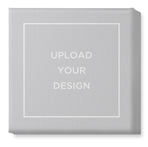 Upload Your Own Design Wall Art, No Frame, Single piece, Canvas, 12x12, Multicolor