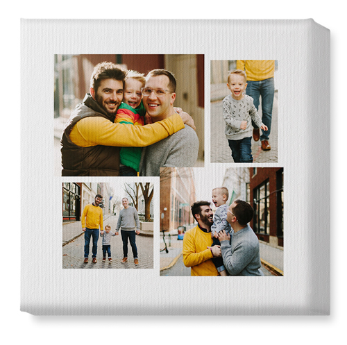 Connect Four Wall Art, No Frame, Single piece, Canvas, 12x12, White