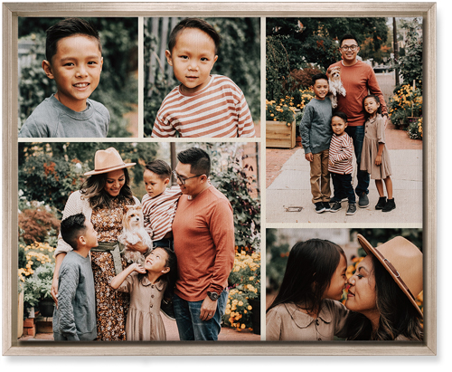 Gallery of Five Wall Art, Metallic, Single piece, Canvas, 16x20, Multicolor, multi