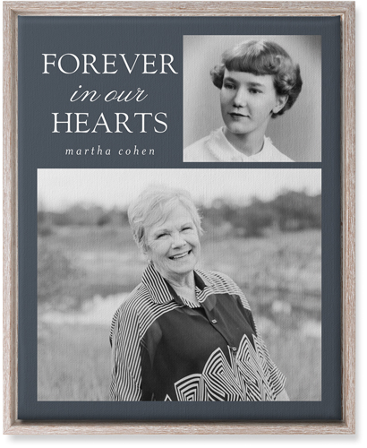 Memory Everlasting Wall Art, Rustic, Single piece, Canvas, 16x20, Multicolor, multi