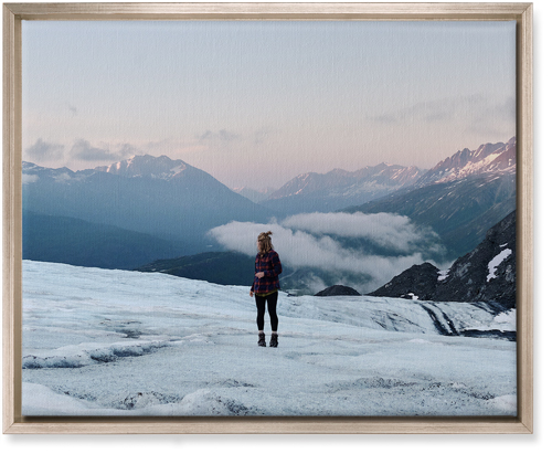 Photo Gallery Square Wall Art, Metallic, Single piece, Canvas, 16x20, Multicolor