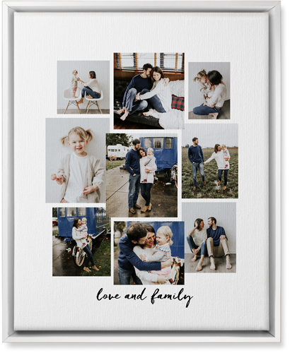 Cloud Nine Wall Art, White, Single piece, Canvas, 16x20, Multicolor