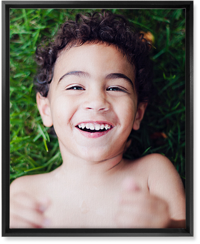 Photo Gallery Portrait Wall Art, Black, Single piece, Canvas, 16x20, Multicolor