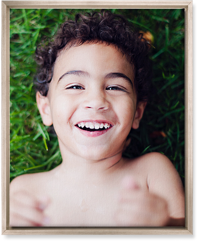 Photo Gallery Portrait Wall Art, Metallic, Single piece, Canvas, 16x20, Multicolor, multi