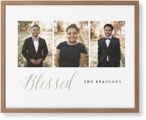 Rules of Three Wall Art, Natural, Single piece, Canvas, 16x20, Multicolor, multi