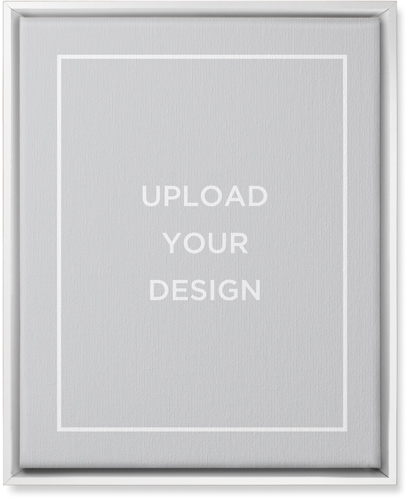 Upload Your Own Design Wall Art, White, Single piece, Canvas, 16x20, Multicolor