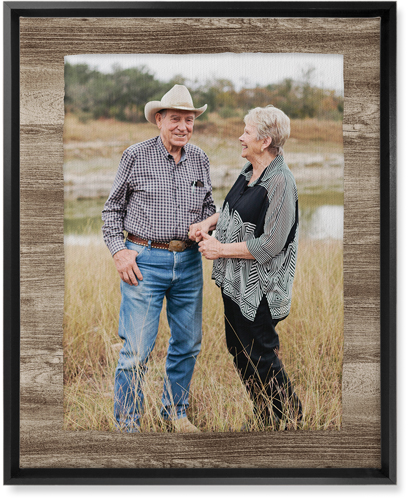 Countryside Portrait Wall Art, Black, Single piece, Canvas, 16x20, Brown