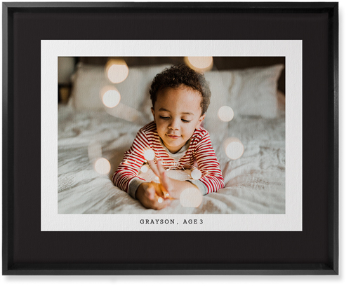 Frame Up Wall Art, Black, Single piece, Canvas, 16x20, Gray, charcoal