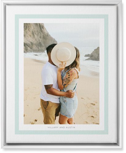 Freeze Frame Wall Art, White, Single piece, Canvas, 16x20, Green, mint