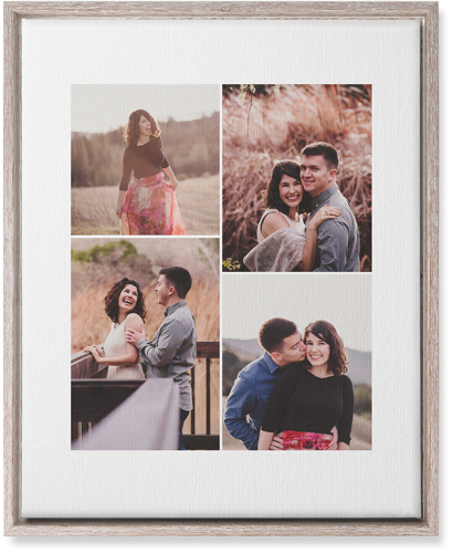 Four Winds Wall Art, Rustic, Single piece, Canvas, 16x20, White