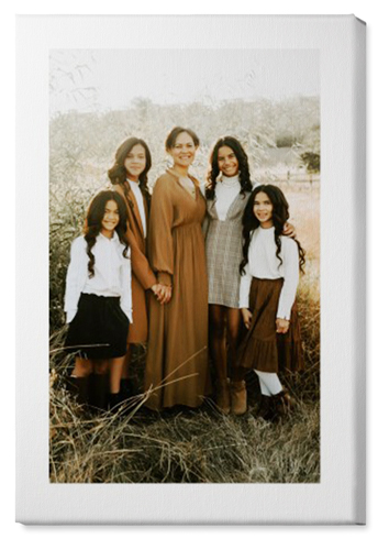 Simple Gallery of One Border Portrait Wall Art, No Frame, Single piece, Canvas, 20x30, Multicolor, multi