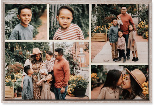 Gallery of Five Wall Art, Rustic, Single piece, Canvas, 20x30, Multicolor, multi