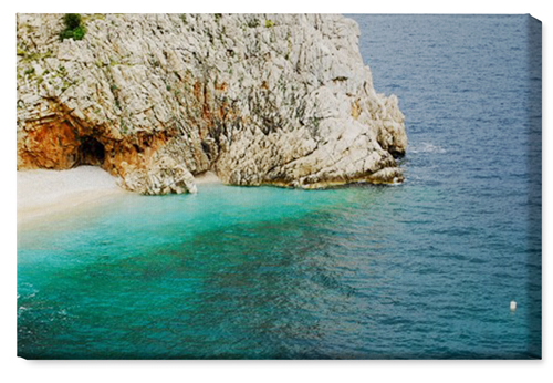 Majestic Coastline Wall Art, No Frame, Single piece, Canvas, 20x30, Multicolor