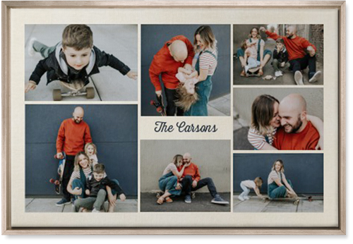 Seven Wonders Wall Art, Metallic, Single piece, Canvas, 20x30, Multicolor, multi