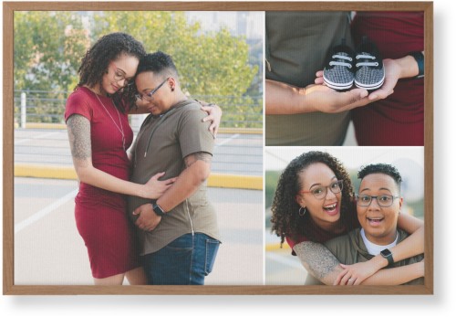 Three Piece Wall Art, Natural, Single piece, Canvas, 20x30, Multicolor, multi