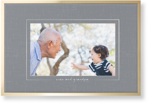 Take Shape Wall Art, Gold, Single piece, Canvas, 20x30, Gray