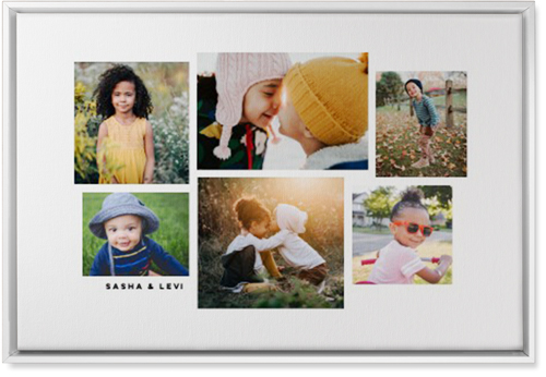 Six Times Wall Art, White, Single piece, Canvas, 20x30, White