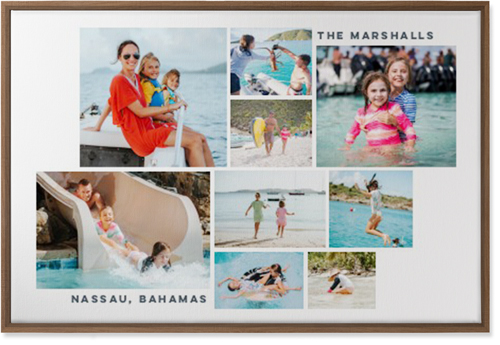 Gallery of Nine Wall Art, Natural, Single piece, Canvas, 24x36, Multicolor, multi