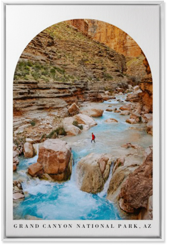 Archway View Wall Art, White, Single piece, Canvas, 24x36, White