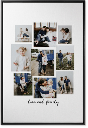 Cloud Nine Wall Art, Black, Single piece, Canvas, 24x36, Multicolor