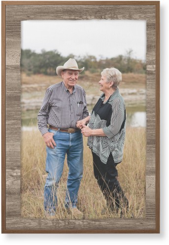 Countryside Portrait Wall Art, Natural, Single piece, Canvas, 24x36, Brown, wood