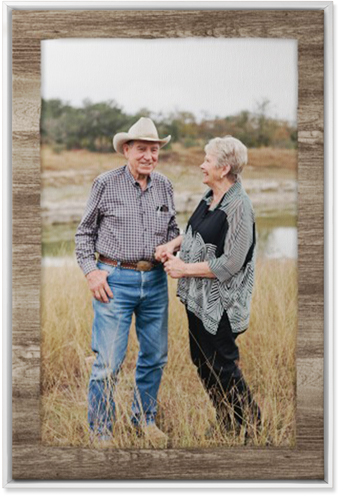 Countryside Portrait Wall Art, White, Single piece, Canvas, 24x36, Brown