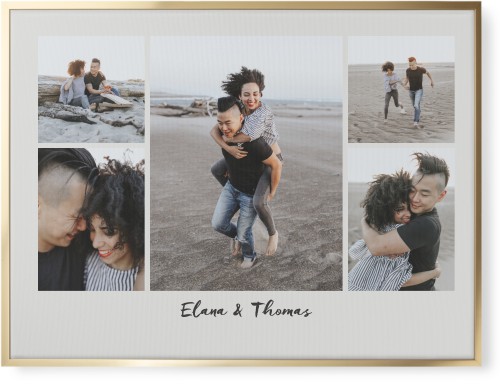 High Five Wall Art, Gold, Single piece, Canvas, 30x40, Multicolor, multi