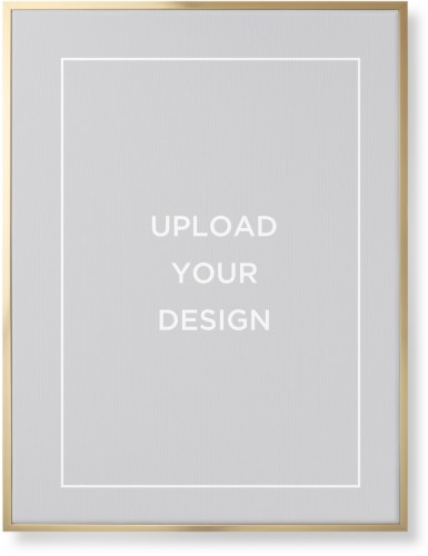 Upload Your Own Design Wall Art, Gold, Single piece, Canvas, 30x40, Multicolor