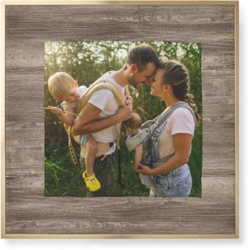 Countryside Wall Art, Gold, Single piece, Canvas, 36x36, Brown