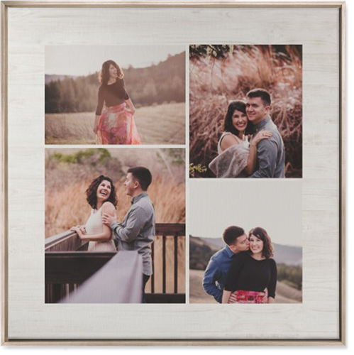 Four Winds Wall Art, Metallic, Single piece, Canvas, 36x36, Beige, wheat