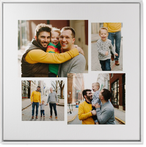 Connect Four Wall Art, White, Single piece, Canvas, 36x36, White, white