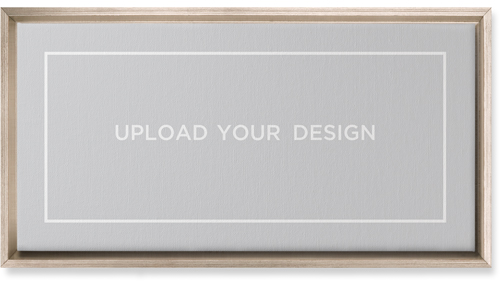 Upload Your Own Design Landscape Wall Art, Metallic, Single piece, Canvas, 10x20, Multicolor
