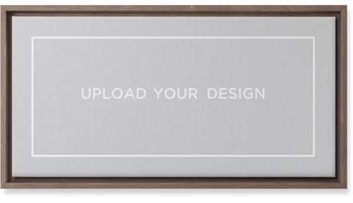 Upload Your Own Design Landscape Wall Art, Walnut, Single piece, Canvas, 10x20, Multicolor