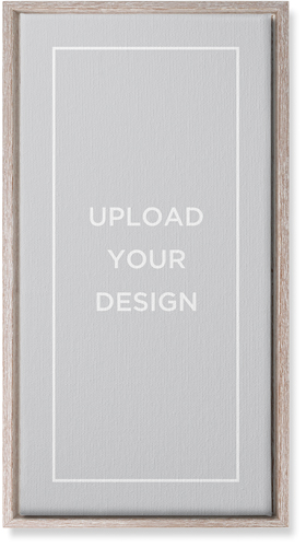 Upload Your Own Design Wall Art, Rustic, Single piece, Canvas, 10x20, Multicolor