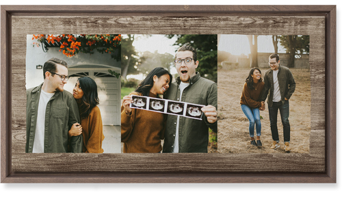 Countryside Pano Wall Art, Walnut, Single piece, Canvas, 10x20, Brown, wood