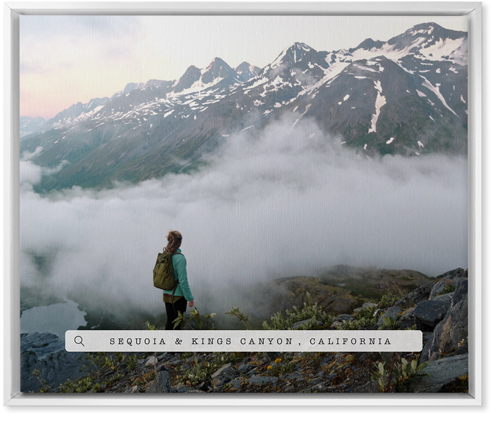 Travel Banner Wall Art, White, Single piece, Canvas, 20x24, White