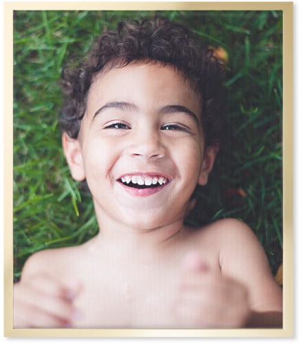 Photo Gallery Portrait Wall Art, Gold, Single piece, Canvas, 20x24, Multicolor