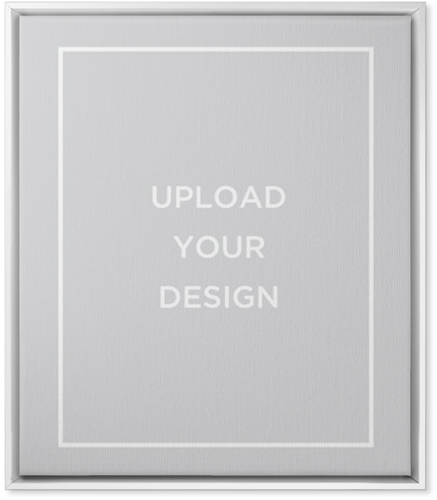 Upload Your Own Design Wall Art, White, Single piece, Canvas, 20x24, Multicolor
