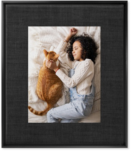 Full Frame One Wall Art, Black, Single piece, Canvas, 20x24, Black