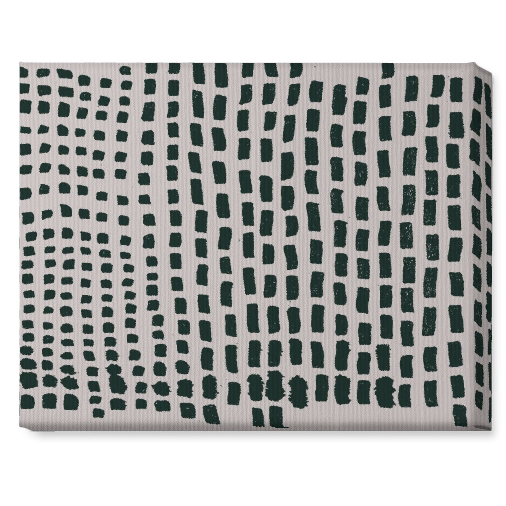 Painted Vertical Stripes - Neutral Wall Art, No Frame, Single piece, Canvas, 16x20, Beige