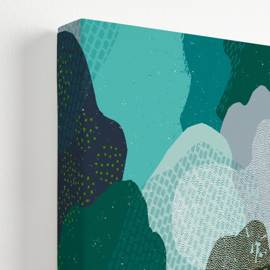 Forest Bird's Eye View Green Wall Art Shutterfly