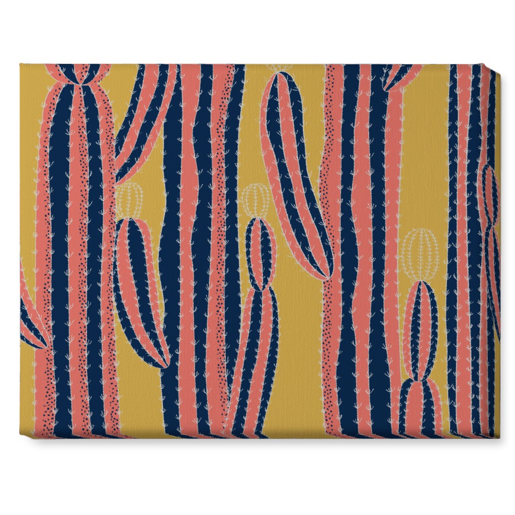 Saguaro Prickle - Multi Wall Art, No Frame, Single piece, Canvas, 16x20, Multicolor