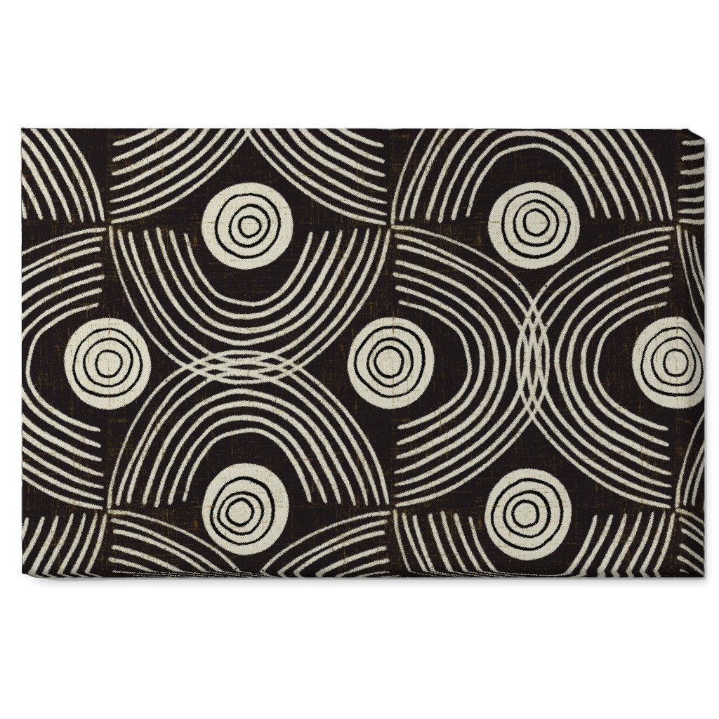 Open Ended - Black Wall Art, No Frame, Single piece, Canvas, 20x30, Black, Black