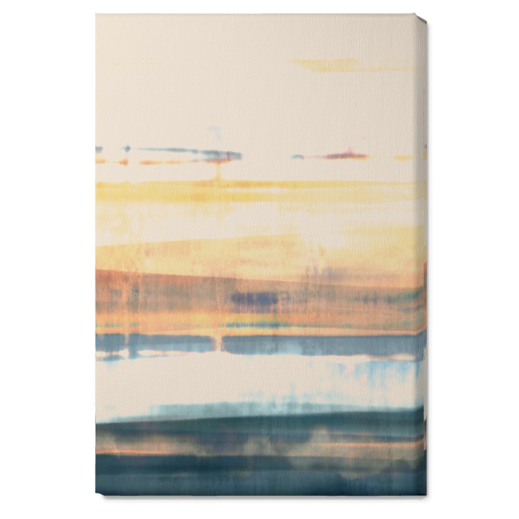 Industrial Landscape - Multi Wall Art, No Frame, Single piece, Canvas, 20x30, Multicolor