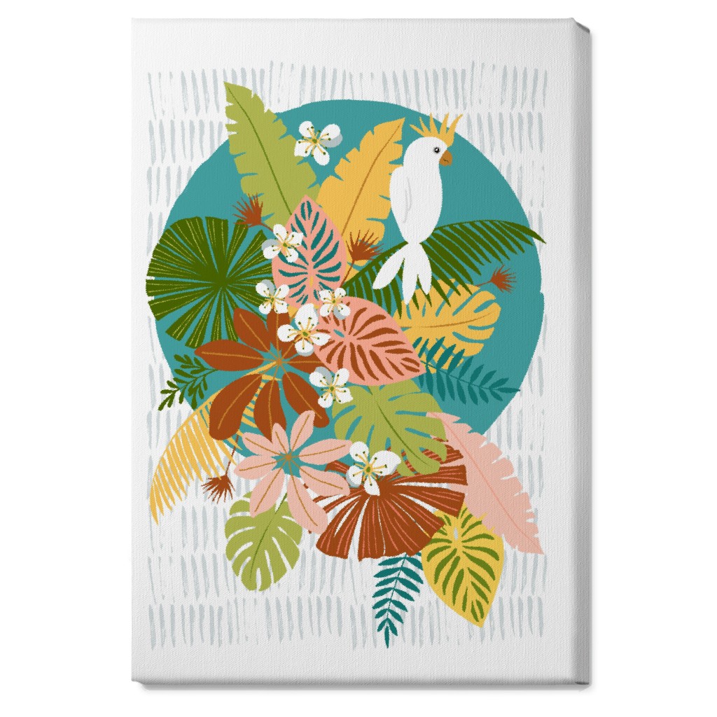 Bohemian Bahama - Multi Wall Art, No Frame, Single piece, Canvas, 20x30, Multicolor